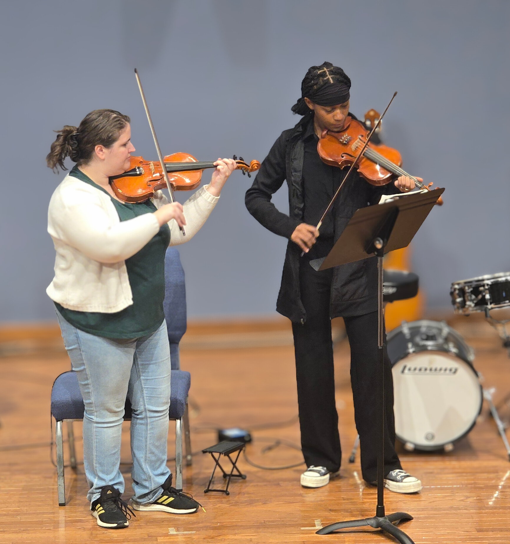 Winter Benefit Concert 2026 - Violin Duet Performance